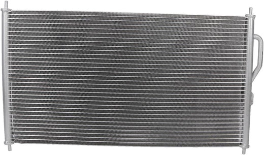 AC Condenser Compatible with 1994-2001 Acura Integra & 1997-2001 Honda CR-V | Radiator Cooling Fan Assembly | Replacement 4801, 80110ST7A21, 80110S10003, 80110ST7003, 80110SP7A21 - KUDUPARTS
