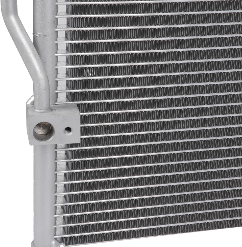 AC Condenser Compatible with 1994-2001 Acura Integra & 1997-2001 Honda CR-V | Radiator Cooling Fan Assembly | Replacement 4801, 80110ST7A21, 80110S10003, 80110ST7003, 80110SP7A21 - KUDUPARTS