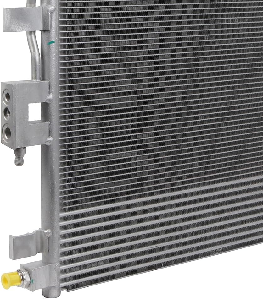 AC Condenser Compatible with 2018-2019 Chevrolet Equinox L/LS/LT/Premier Plus Sport Utility 4-Door, Radiator Cooling Fan Assembly, Replacement 30082, 23270537, 84550136