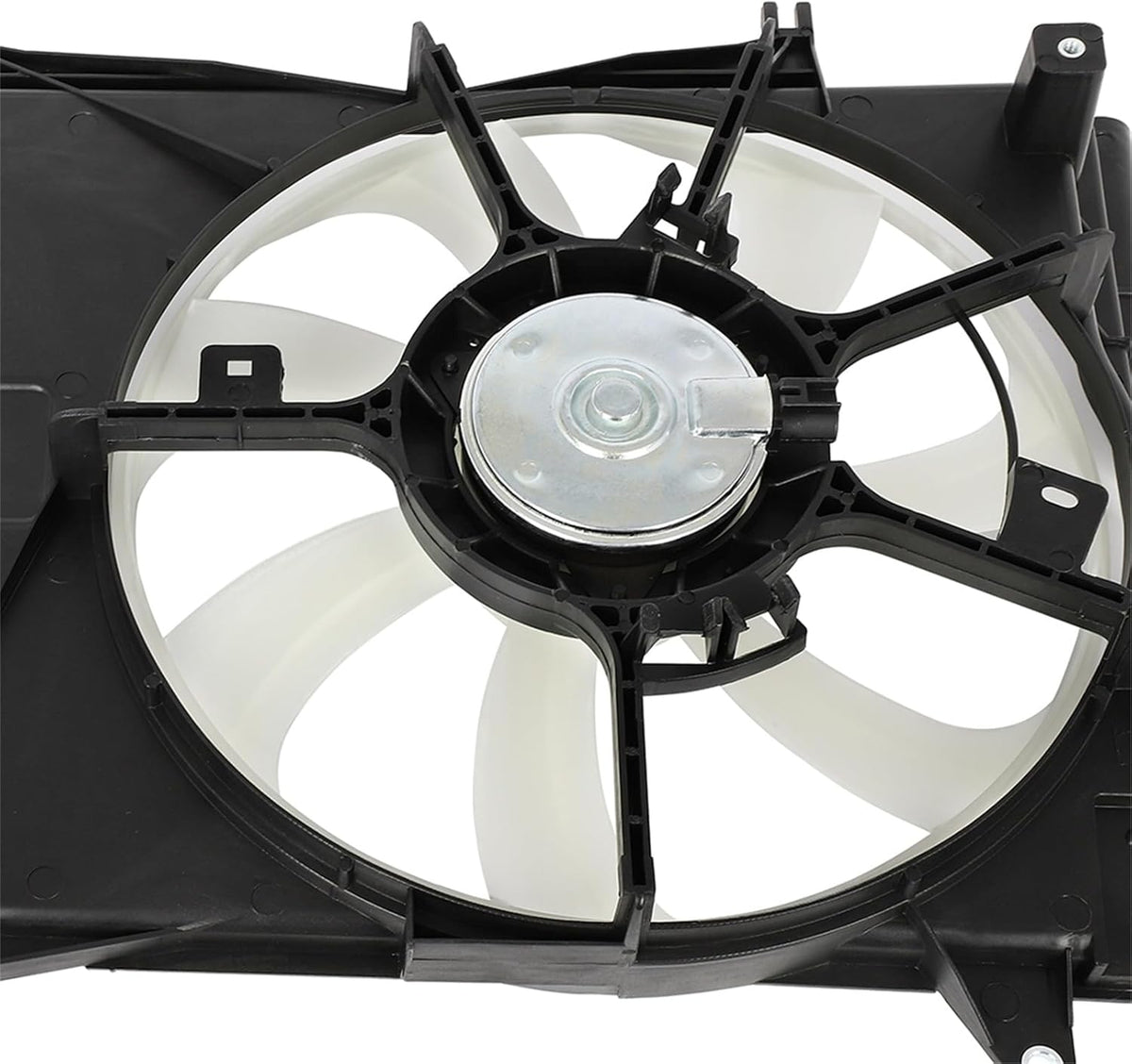 4331 A/C Condenser Cooling Fan Assembly Compatible with 2014-2015 Mitsubishi Mirage - KUDUPARTS