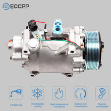 AC Compressor with Clutch TRSE09 – Compatible with Honda Civic (2007-2015), Honda CR-V 2.4L (2007-2012), Acura RDX 2.3L - KUDUPARTS