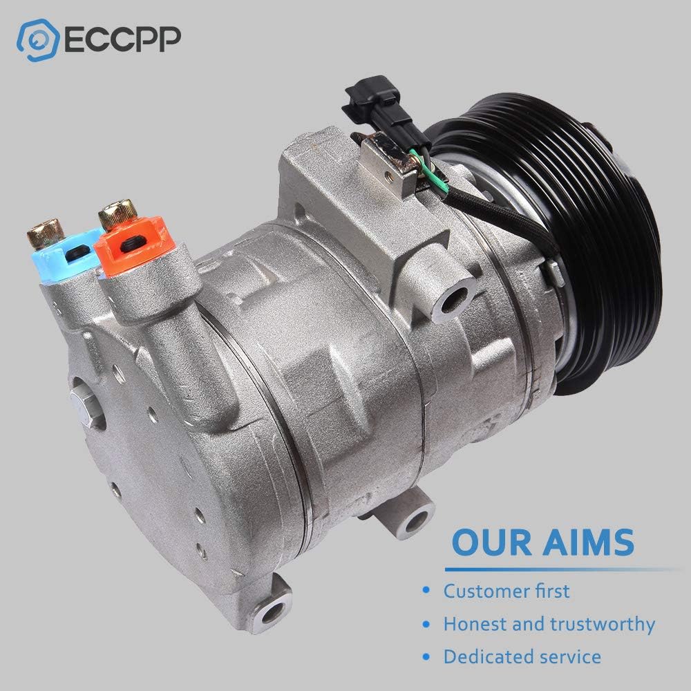 AC Compressor with Clutch Compatible with Ford Escape, Mazda Tribute, Mercury Mariner 2.3L 2.5L (2008-2012) - KUDUPARTS