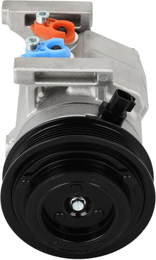 A/C Compressor with Clutch – Fits 2011-2015 Chrysler 300, Jeep Grand Cherokee, Dodge Durango, Challenger, Charger 3.6L – Fast Cooling, 6 Grooves - KUDUPARTS