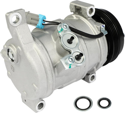 A/C Compressor with Clutch for 2000-2013 Chevrolet Suburban 1500/2500 & GMC Yukon XL 1500/2500 6.0L