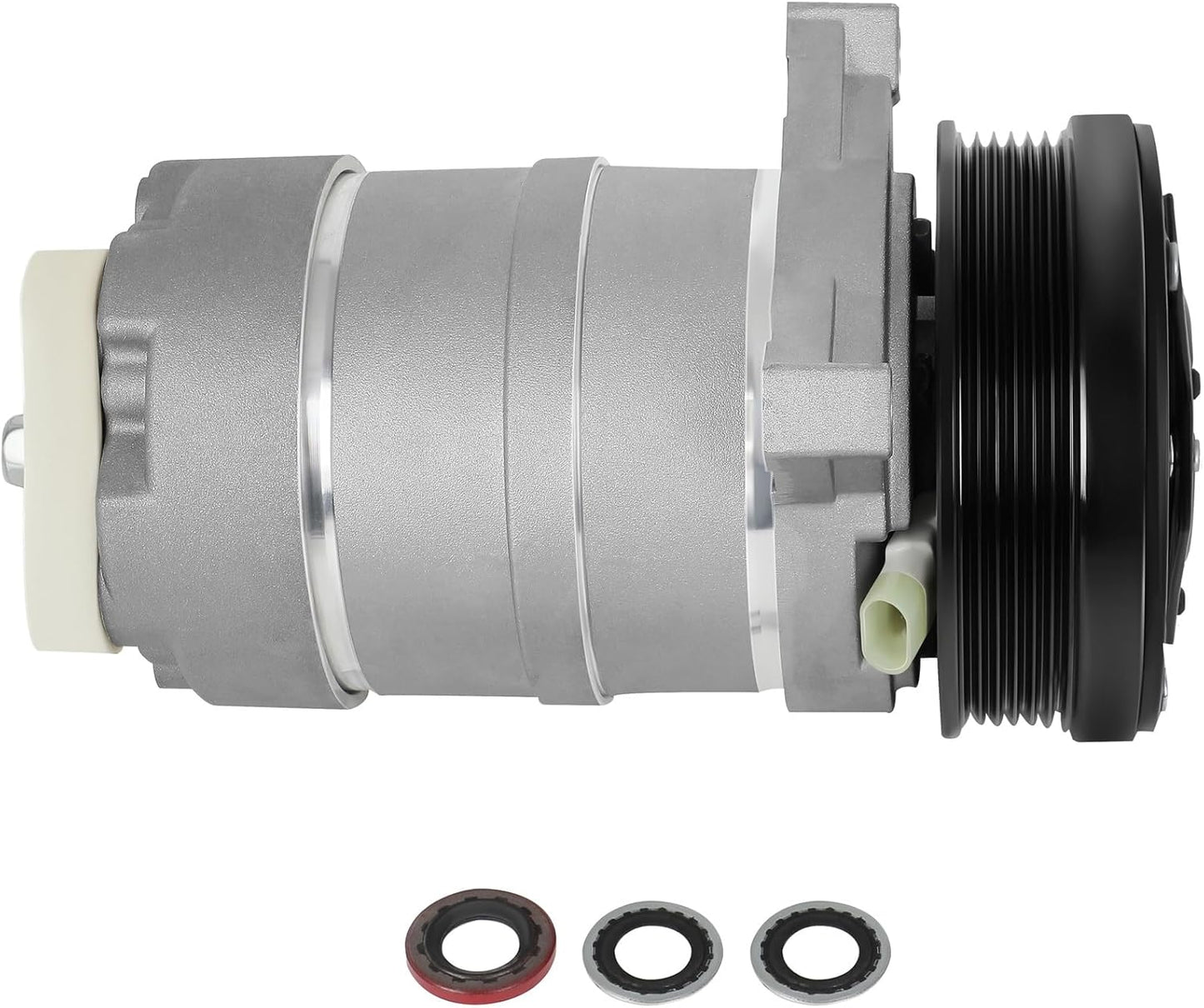 A/C Compressor with Clutch – Fits 1993-1997 Chevrolet Camaro, Pontiac Firebird, Buick Roadmaster 5.7L – Fast Cooling, 6 Groove Pulley