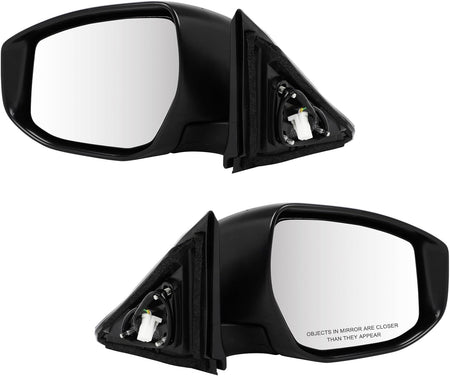 2013-2018 Nissan Altima Exterior Mirrors - Driver & Passenger Side (963023TH0A-PFM, 963013TH0A-PFM) - KUDUPARTS