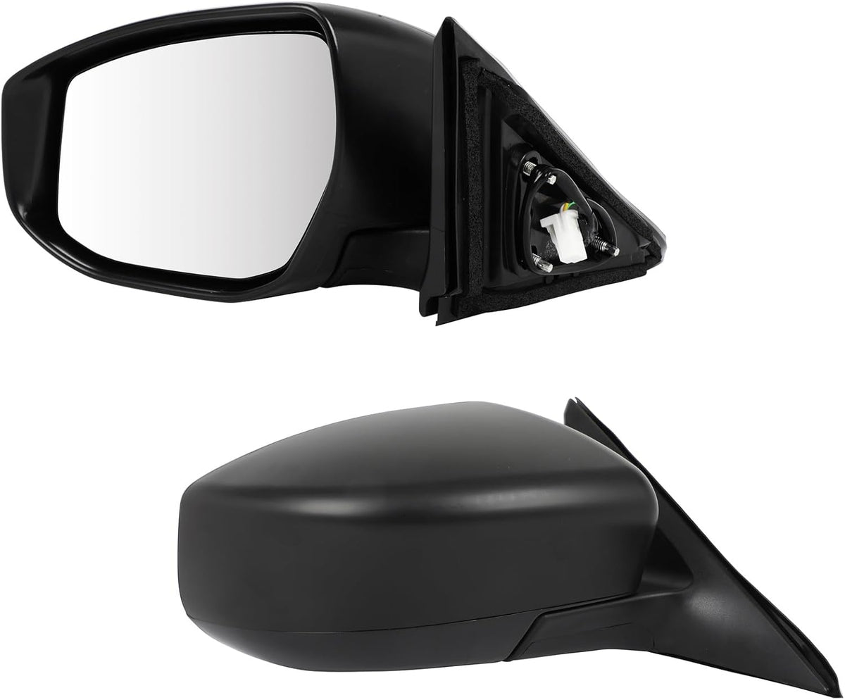 2013-2018 Nissan Altima Exterior Mirrors - Driver & Passenger Side (963023TH0A-PFM, 963013TH0A-PFM) - KUDUPARTS