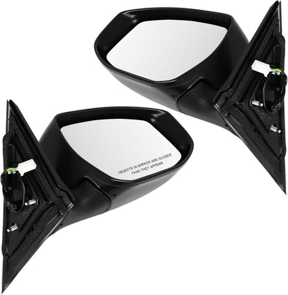 2013-2018 Nissan Altima Exterior Mirrors - Driver & Passenger Side (963023TH0A-PFM, 963013TH0A-PFM)
