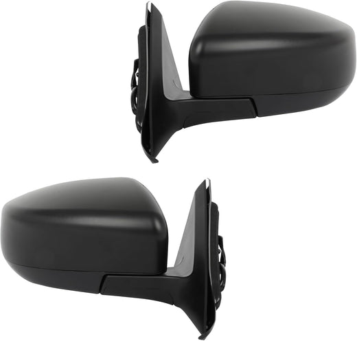 2013-2018 Nissan Altima Exterior Mirrors - Driver & Passenger Side (963023TH0A-PFM, 963013TH0A-PFM) - KUDUPARTS