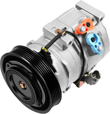 2004-2008 AC Compressor with Clutch for Lexus ES300, RX330 & Toyota Solara, Camry, Highlander 3.3L