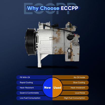 AC Compressor Fast Cooling 2015-2023 – Compatible with Nissan Maxima & Murano 3.5L