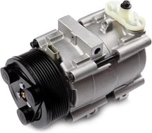 AC Compressor Compatible with Ford E-150 4.6L (1997-2001), Ford E-250 5.4L (1997-2002), Ford Expedition 4.6L (1997-2002) - KUDUPARTS