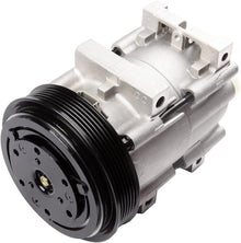 AC Compressor with Clutch | Compatible with Ford F-150, F-250, F-350 & F-53 Motorhome 1990-1995 | 4.9L 7.5L - KUDUPARTS