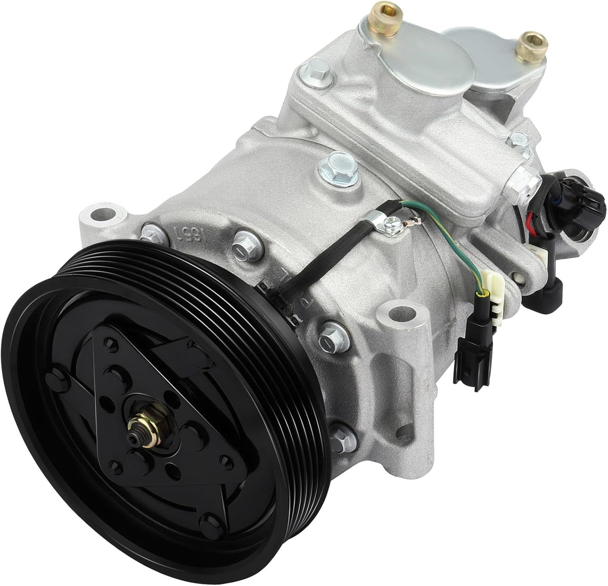 AC Compressor with Clutch – Compatible with 2008-2012 Land Rover LR2 3.2L & 2011-2016 Volvo S60 XC60 3.0L - KUDUPARTS