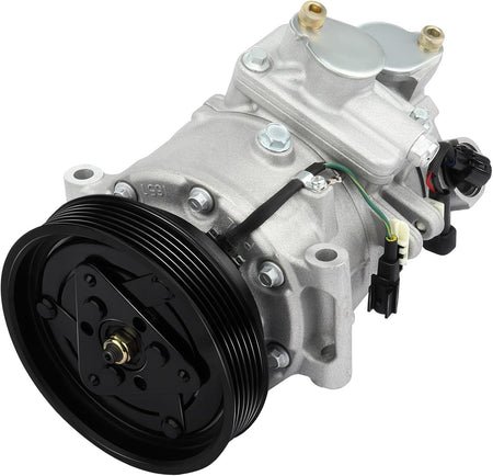 AC Compressor with Clutch – Compatible with 2008-2012 Land Rover LR2 3.2L & 2011-2016 Volvo S60 XC60 3.0L - KUDUPARTS