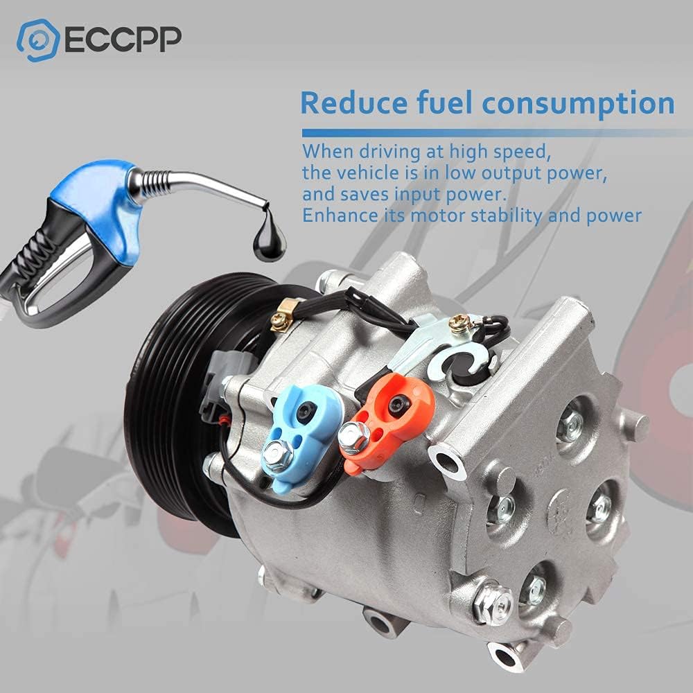 AC Compressor for 2001 Honda Civic, Acura EL 1.7L (1997-2001), & Honda Prelude 2.2L – Fast Cooling Air Conditioning Compressor