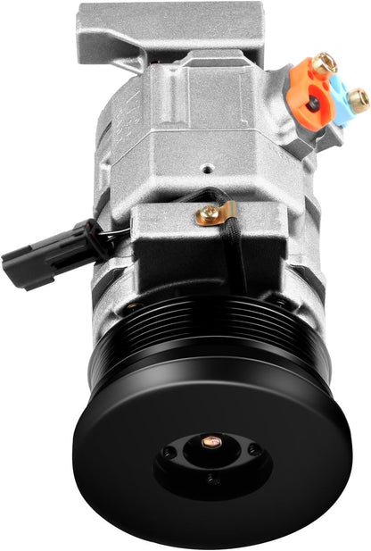 A/C Compressor with Clutch – Compatible with 2008-2010 Dodge Grand Caravan & Chrysler Town & Country 3.3L 3.8L