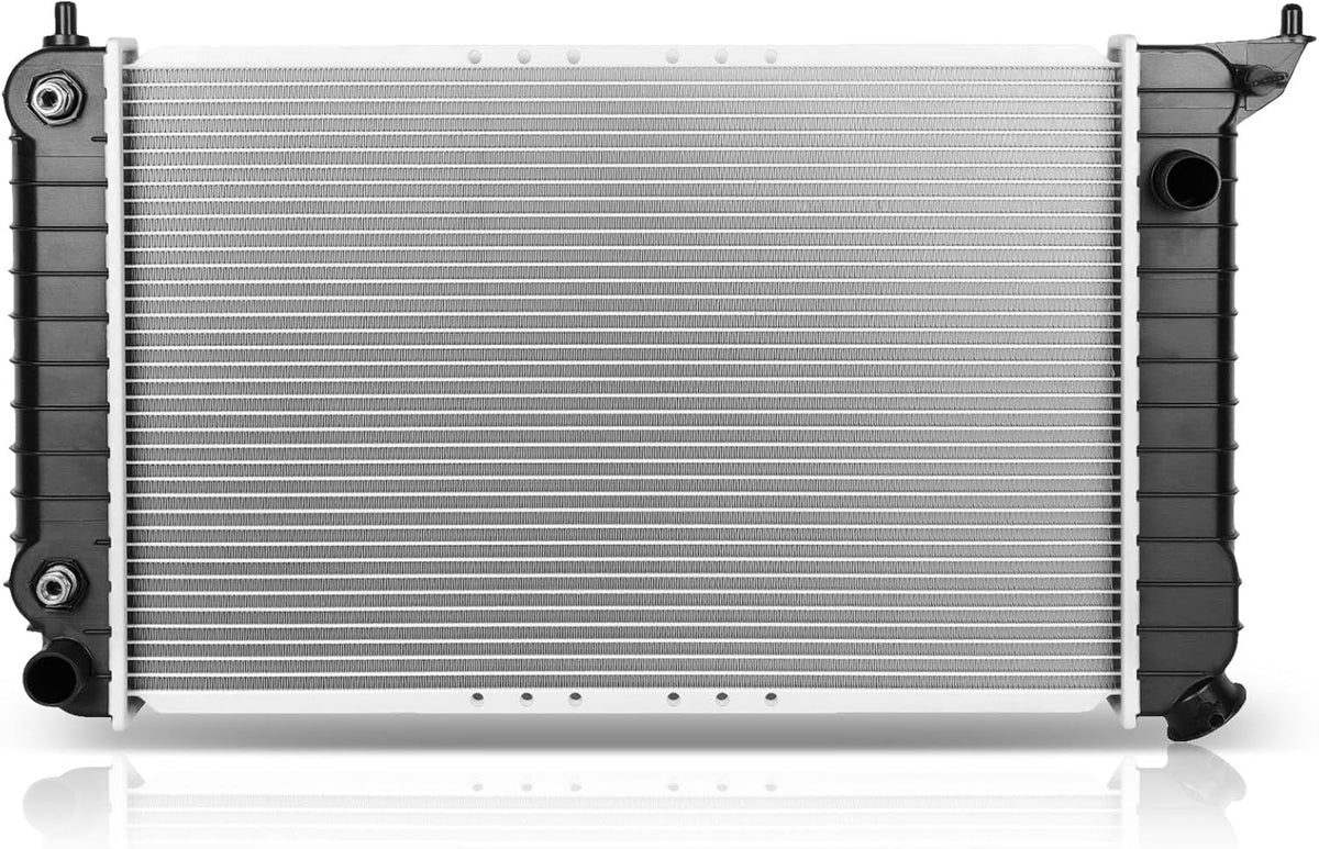 1994-2003 Chevrolet S10 & GMC Sonoma 2.2L Aluminum Engine Coolant Radiator (CU1531, 89040307, 52462545, 52452545) - KUDUPARTS