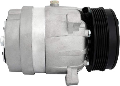 A/C Compressor with Clutch | Compatible with 1996-2005 Pontiac Bonneville, Buick LeSabre & Park Avenue 3.8L 4.6L