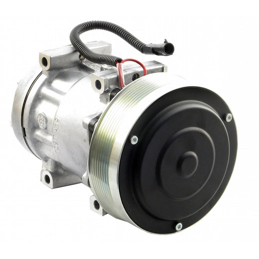 SD7H15 A/C Compressor 47358876 for CASE Tractor FARMALL 110U 115U 105U 100C 120C 120U 90C 110C - KUDUPARTS