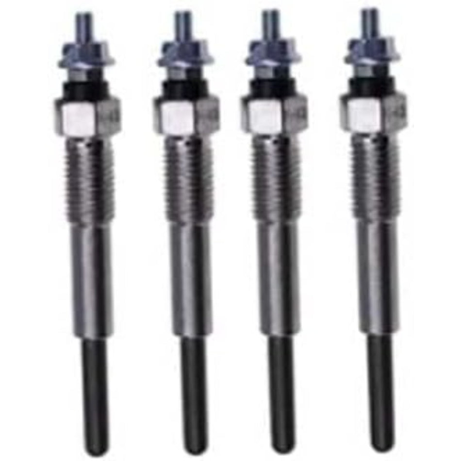 4Pcs Plug Glow 9825119781 for Isuzu C240 C190 C201 C221 D500 4BA1 4FA1 3AA1 Hitachi Excavator EX30 EX35 EX40UR EX40UR-2