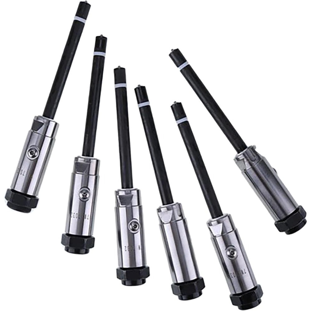 6 PCS Fuel Injector 7W-7032 0R-3424 for Caterpillar CAT Engine 3406 3406B 3406C Tractor D8N Pipelayer 578 - KUDUPARTS