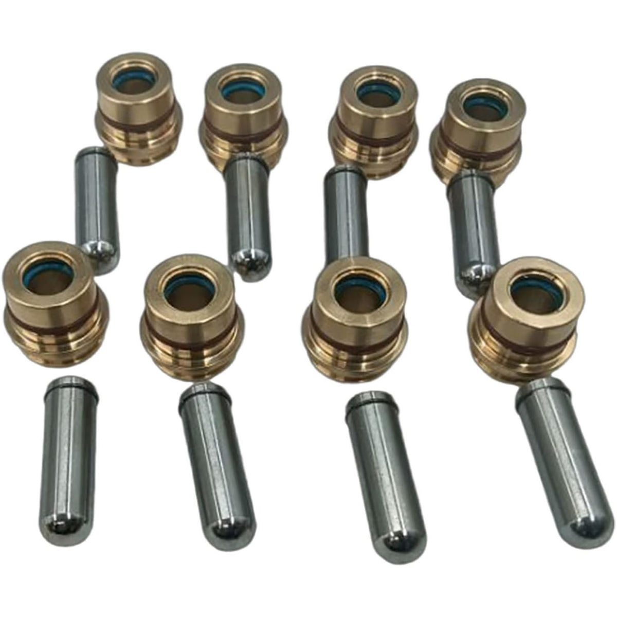 8 Pcs Pilot Valve Pusher 198-1076 for Caterpillar CAT Excavator 216B3 226B 236B 242B 247B 252B 268B 287B - KUDUPARTS