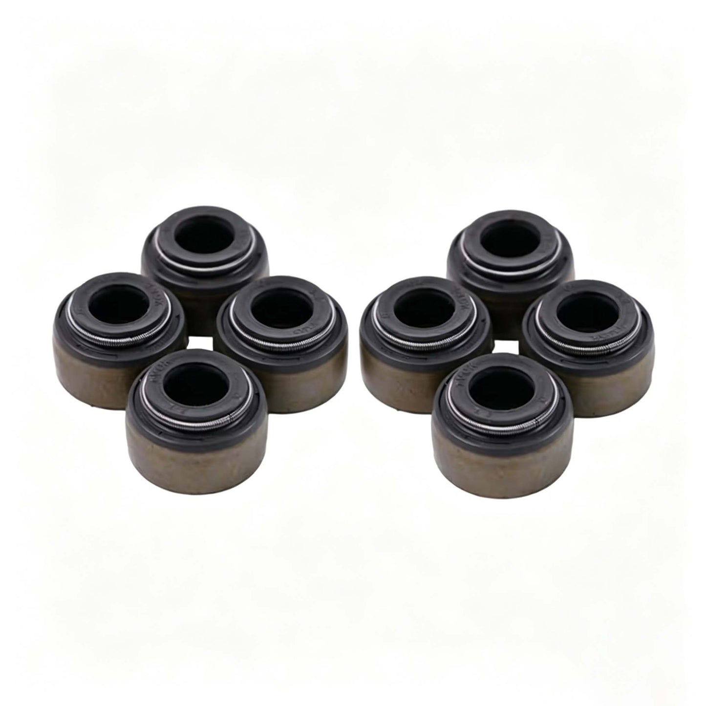 8 Pieces Valve Seal 15221-13153 for Kubota Engine V1702 V2003T V2203 V2403 V3300