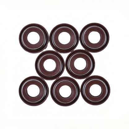 8 Pieces Valve Stem Seal 320/03533 for JCB Backhoe Loader 1400B 1550B 1600B 1700B 214 215 216 217 3C 3CX 3D