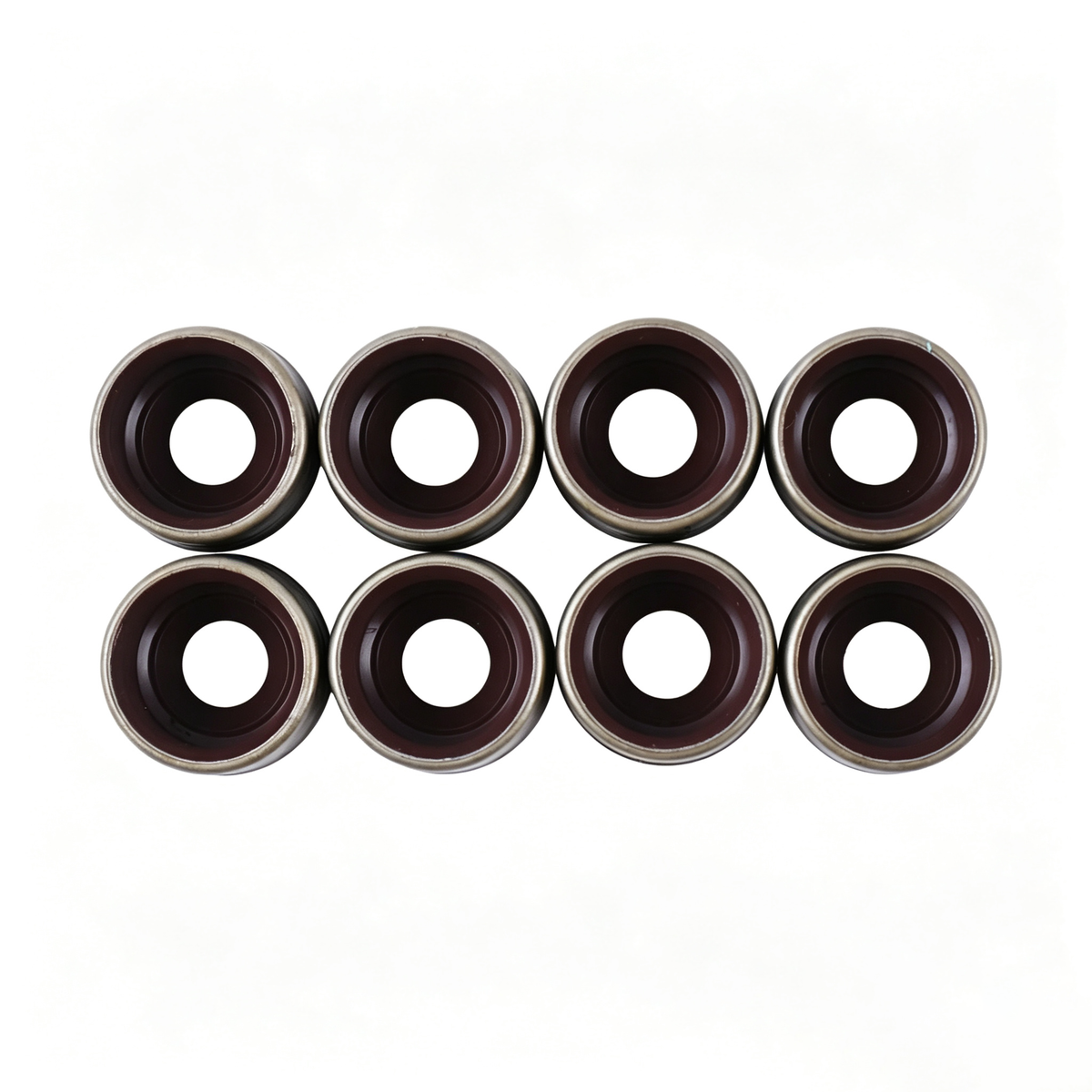 8 Pieces Valve Stem Seal 320/03533 for JCB Backhoe Loader 1400B 1550B 1600B 1700B 214 215 216 217 3C 3CX 3D