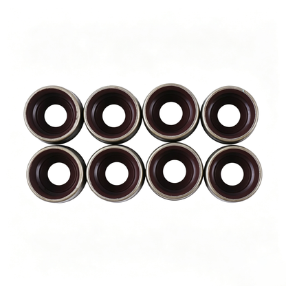 8 Pieces Valve Stem Seal 320/03533 for JCB Backhoe Loader 1400B 1550B 1600B 1700B 214 215 216 217 3C 3CX 3D