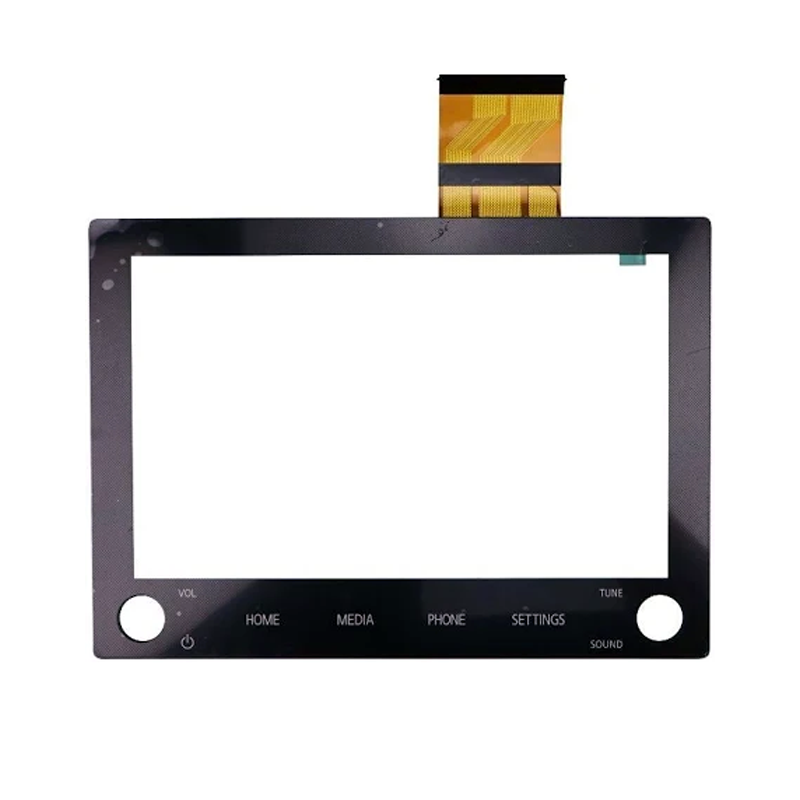 Autoradio avec écran tactile 8 pouces, numériseur en verre et 2 boutons pour Mitsubishi Outlander Sport Mirage G4 (2019-2022).