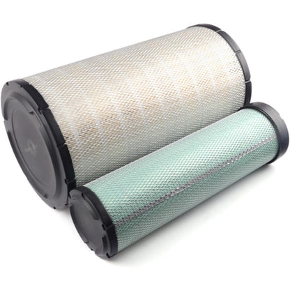 Air Filter Kit 142-1339 and 142-1404 for Caterpillar CAT E330C 330D 330CL 336DL 336E 336F - KUDUPARTS