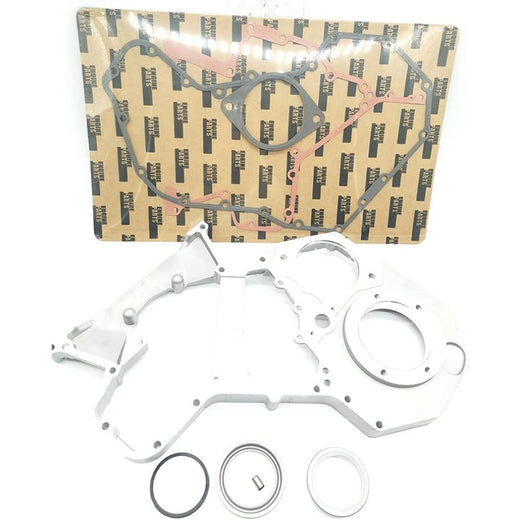 Timing Gear Housing Case Kit Fit for 1994-1998 Dodge 5.9L 12 Valve Cummins Pump 3936256 - KUDUPARTS