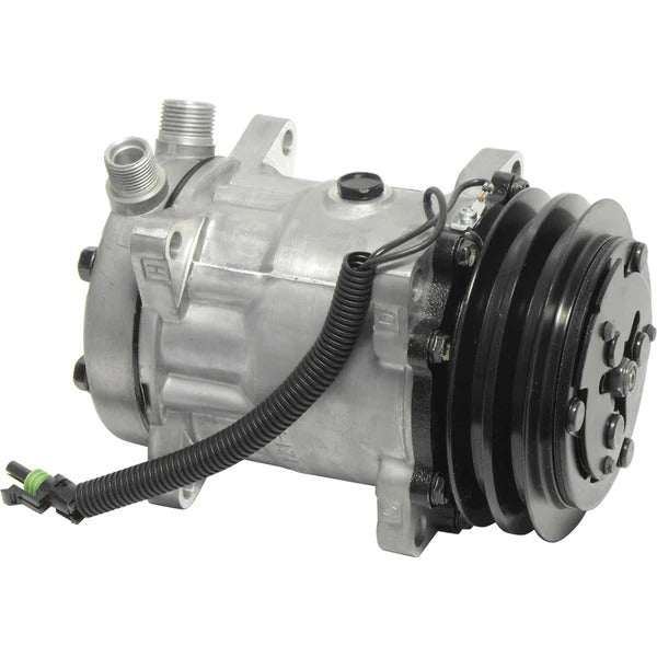 Compresseur A/C 12V SD5H11 87546525 pour chargeur New Holland C175 L175