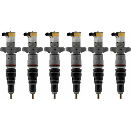 6 Pcs Fuel Injector 293-4068 for Caterpillar CAT Engine C9 C-9 - KUDUPARTS