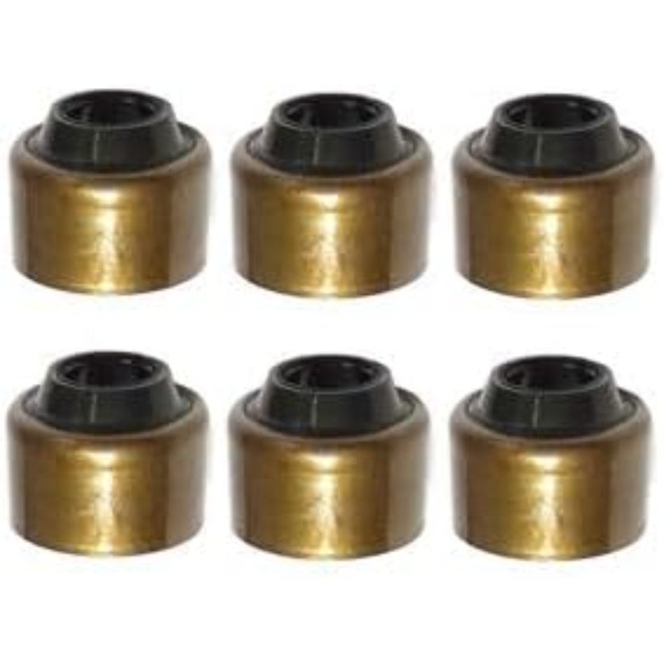 6 PCS Valve Stem Seal 11420-13150 for Komatsu Doosan Daewoo Excavator SOLAR 015