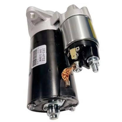 24V 9 Teeth Starter Motor 283-4752 for Caterpillar CAT Engine 3024C C2.2 - KUDUPARTS