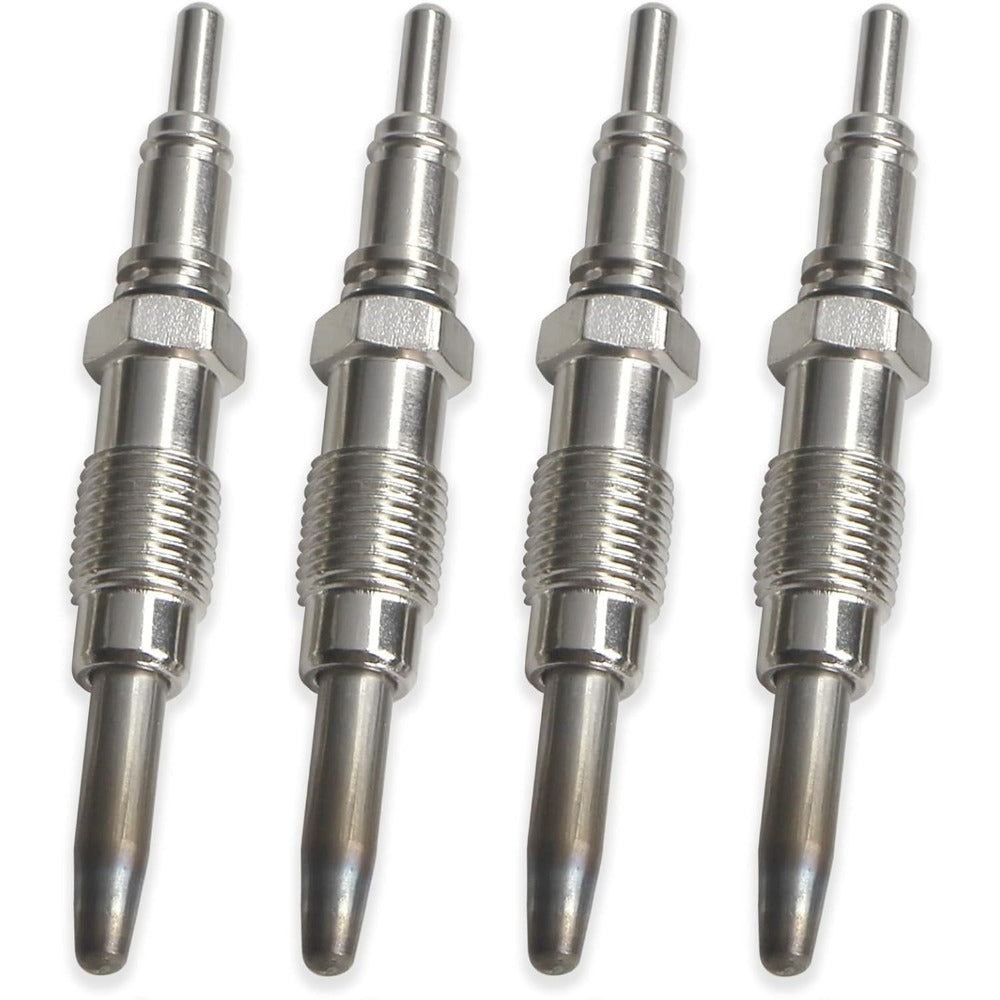 4Pcs Glow Plug 6670989 for Bobcat Loader 863 864 873 883 A220 A300 S250 T200 - KUDUPARTS
