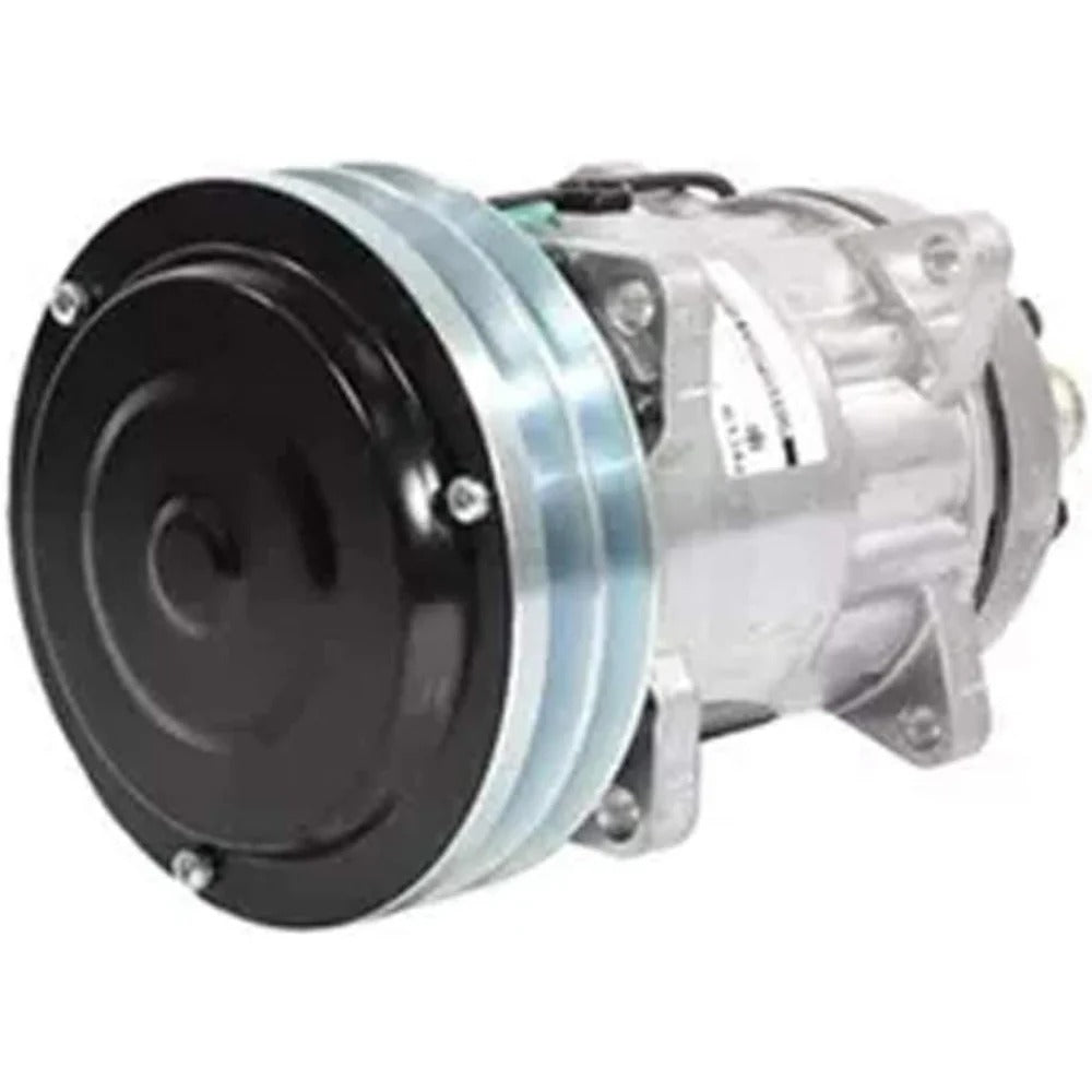 12V SD5H11 A/C Compressor 87546525 for CASE Skid Steer Loader 410 - KUDUPARTS