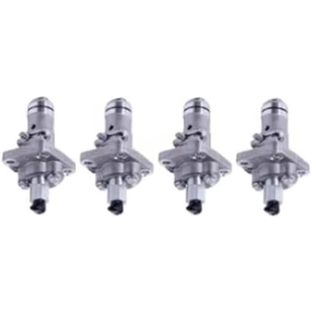 4Pcs Fuel Injector Pump Assembly 8973148952 for Isuzu 4LB1 4LE1 4LE2 4LC1 Engine John Deere 50C 35C 27C Hitachi ZX27U ZX30U ZX35U ZX40U ZX50U ZX55UR Excavator - KUDUPARTS