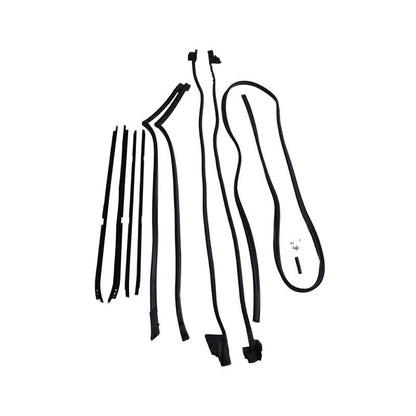 Kit de 9 burletes cromados anchos para Regal Cutlass RWD G-Body 81-88