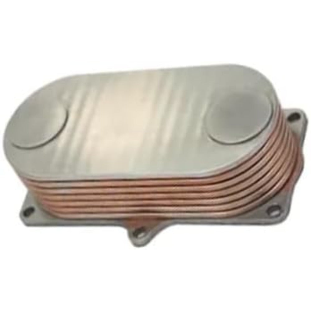7 Plate Oil Cooler RE56690 for Hitachi DX75 DX75L DX75M LX100-5 - KUDUPARTS