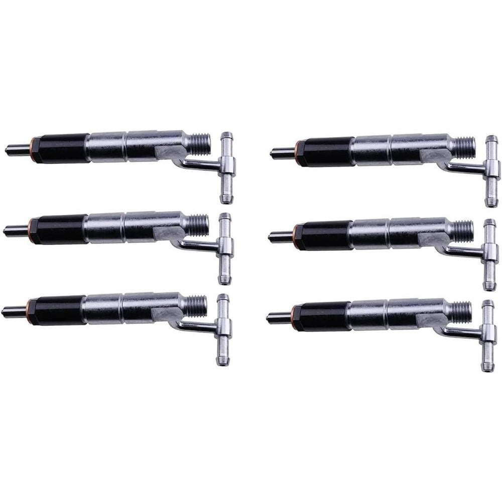 6 Pcs Fuel Injector 227-1028 for Caterpillar CAT Engine 3046 Excavator 315C 315CL E315C - KUDUPARTS