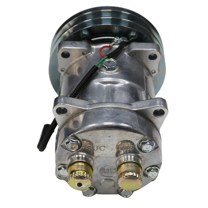 Compresor de aire acondicionado E8NN19D629AA para tractor Ford New Holland TW15 TW25 TW35 TW5 7410 7610 7710 7810 7910236