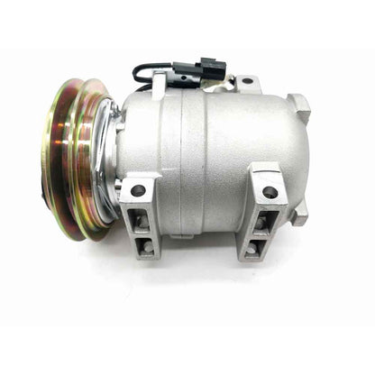 Compresseur A/C 11N6-90040 pour Hyundai HL730-7 HL740-7 HL757-7 HL760-7 R110-7 R140LC-7 R160LC-7 R170W-7 R180LC-7 R200W-7 R210LC-7 R250LC-7 R290LC-7 R320LC- 7 R360LC-7 R450LC-7 R500LC-7