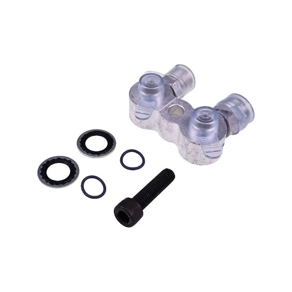 Adaptateur de compresseur de climatisation LSX LS1 pour filetage 8AN/10AN usiné CNC