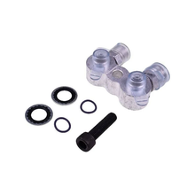 Adaptateur de compresseur de climatisation LSX LS1 pour filetage 8AN/10AN usiné CNC