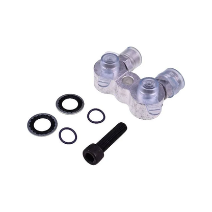 Adaptateur de compresseur de climatisation LSX LS1 pour filetage 8AN/10AN usiné CNC