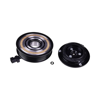 A/C Compressor Clutch Kit Coil Pulley 68084274AB 68294506AC for Jeep Wrangler 3.6L V6 2012- - KUDUPARTS